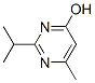 Structure of 2-ISOPROPYL-6-METHYL-4-PYRIMIDINOL