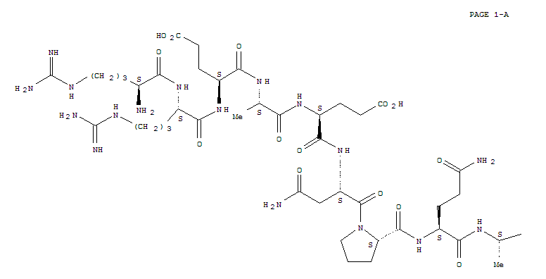Structure of H-ARG-ARG-GLU-ALA-GLU-ASN-PRO-GLN-ALA-GLY-ALA-VAL-GLU-LEU-GLY-GLY-GLY-LEU-GLY-GLY-LEU-GLN-ALA-LEU-ALA-LEU-GLU-GLY-PRO-PRO-GLN-LYS-ARG-OH