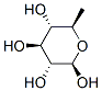 Structure of (2R,3R,4S,5S,6R)-6-methyloxane-2,3,4,5-tetrol