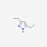3,5-diethyl-1H-pyrazole结构式