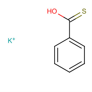 Benzenecarbothioic acid, potassium salt结构式