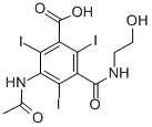 Structure of IOXITALAMIC ACID