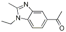 1-(1-ethyl-2-Methyl-1H-benzo[d]iMidazol-5-yl)ethanone结构式
