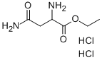 Structure of ETHYL 2,4-DIAMINO-4-OXOBUTANOATE DIHYDROCHLORIDE
