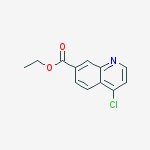 Structure of Ethyl 4-chloroquinoline-7-carboxylate