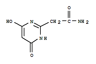 2-(4,6-Dihydroxypyrimidin-2-yl)acetamide结构式