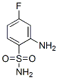 Structure of BENZENESULFONAMIDE, 2-AMINO-4-FLUORO-