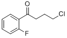 Structure of 4-CHLORO-1-(2-FLUOROPHENYL)-1-OXOBUTANE