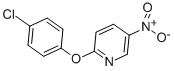 2-(4-氯苯氧基)-5-硝基吡啶结构式