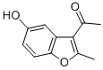 Structure of 1-(5-HYDROXY-2-METHYL-BENZOFURAN-3-YL)-ETHANONE