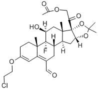Structure of formocortal