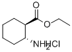 Structure of ETHYL TRANS-2-AMINO-1-CYCLOHEXANECARBOXYLATE HYDROCHLORIDE