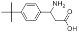 Structure of 3-AMINO-3-(4-TERT-BUTYL-PHENYL)-PROPIONIC ACID