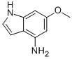 Structure of 4-AMINO-6-METHOXYINDOLE