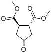 Structure of 4-OXO-CYCLOPENTANE-TRANS-1,2-DICARBOXYLIC ACID DIMETHYL ESTER
