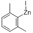 Structure of 2 6-DIMETHYLPHENYLZINC IODIDE  0.5M