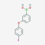 Boronic Acid, [3-(4-Fluorophenoxy)phenyl]-结构式