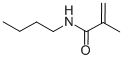 Structure of N-N-BUTYL METHACRYLAMIDE
