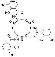 Enterobactin结构式
