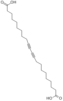 Structure of 10,12-DOCOSADIYNEDIOIC ACID