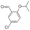 Structure of 5-CHLORO-2-ISOPROPOXYBENZALDEHYDE