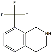 Structure of 8-TrifluoroMethyl-1,2,3,4-tetrahydro-isoquinoline
