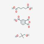 Structure of ADIPIC ACID/NEOPENTYL GLYCOL/TRIMELLITIC ANHYDRIDE COPOLYMER