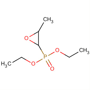 Structure of Phosphonic acid, (3-methyloxiranyl)-, diethyl ester