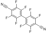 Structure of 2,2,3,3,5,5,6,6-OCTAFLUORO-4,4-BIPHENYLDICARBONITRILE
