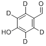 Structure of 4-HYDROXYBENZALDEHYDE-2,3,5,6-D4