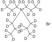Structure of TETRAPROPYL-D28-AMMONIUM BROMIDE