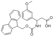 Structure of 3-N-FMOC-3-(3-METHOXYPHENYL)PROPIONIC ACID