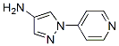 Structure of 1-pyridin-4-ylpyrazol-4-amine