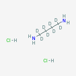 1,1,2,2,3,3,4,4-octadeuteriobutane-1,4-diamine,dihydrochloride结构式