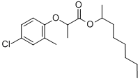 Structure of MECOPROP-2-OCTYL ESTER