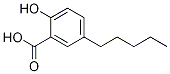 Structure of 2-Hydroxy-5-pentylbenzoic Acid