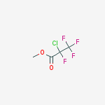 Structure of Methyl 2-chloro-2,3,3,3-tetrafluoropropionate