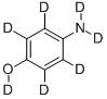 Structure of 4-AMINOPHENOL-D7