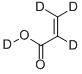 Structure of ACRYLIC ACID-D4