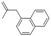 Structure of 3-(1-NAPHTHYL)-2-METHYL-1-PROPENE