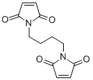 Structure of 1,4-BIS-MALEIMIDOBUTANE