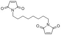 Structure of 1,8-BIS(MALEIMIDE)OCTANE