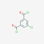 Structure of 5-CHLORO-ISOPHTHALOYL DICHLORIDE