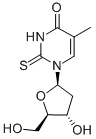 2-硫代-2-脱氧胸苷结构式