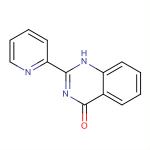 4(1H)-Quinazolinone, 2-(2-pyridinyl)-结构式
