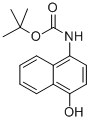 Structure of (4-HYDROXY-NAPHTHALEN-1-YL)-CARBAMIC ACID TERT-BUTYL ESTER