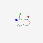 4-CHLORO-FURO[3,4-C]PYRIDIN-3(1H)-ONE结构式