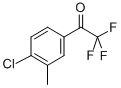 Structure of 4-CHLORO-3-METHYL-2,2,2-TRIFLUOROACETOPHENONE