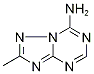 2-甲基[1,2,4]三唑并[1,5-A][1,3,5]三嗪-7-胺结构式
