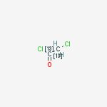 Chloroacetyl chloride-13C2结构式